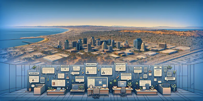 San Diego job boards for receptionist openings