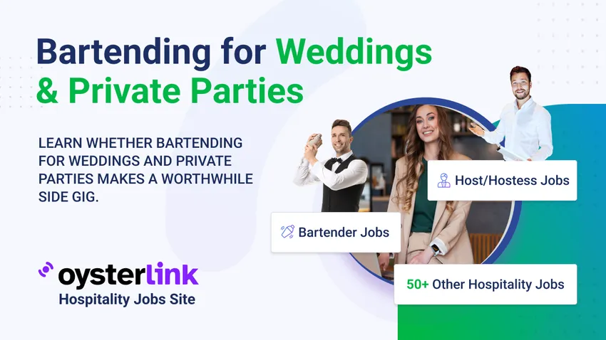 Bartending for Weddings and Private Parties poster