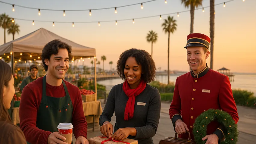 Oxnard seasonal holiday jobs banner