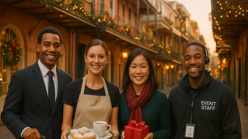 New Orleans seasonal holiday jobs