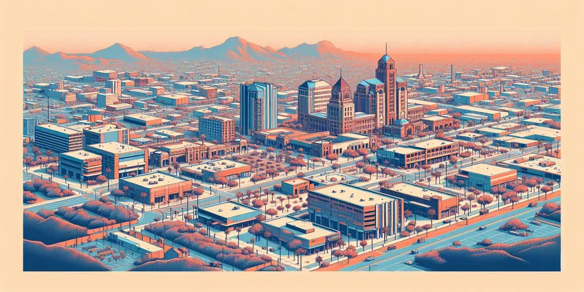 Teen working at fast-food restaurant in Mesa, AZ