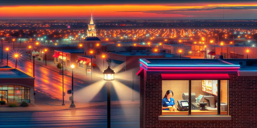 What restaurants do Cashiers make the most money at in Lawton, OK