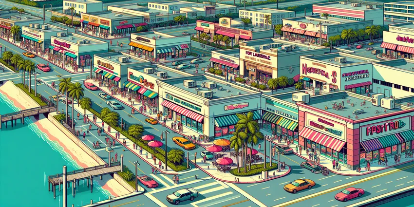 15-year-old working at a fast-food restaurant in Fort Lauderdale