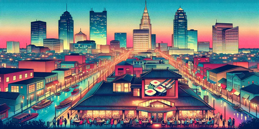 What restaurants do Sushi Chefs make the most money at in Shreveport