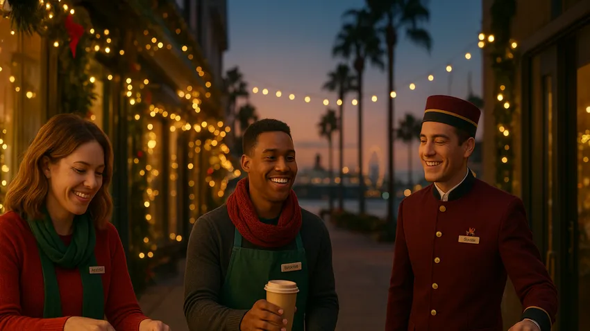 Seasonal holiday jobs in Long Beach