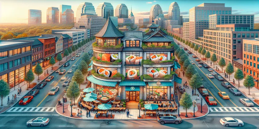What restaurants do Sushi Chefs make the most money at in Silver Spring, MD
