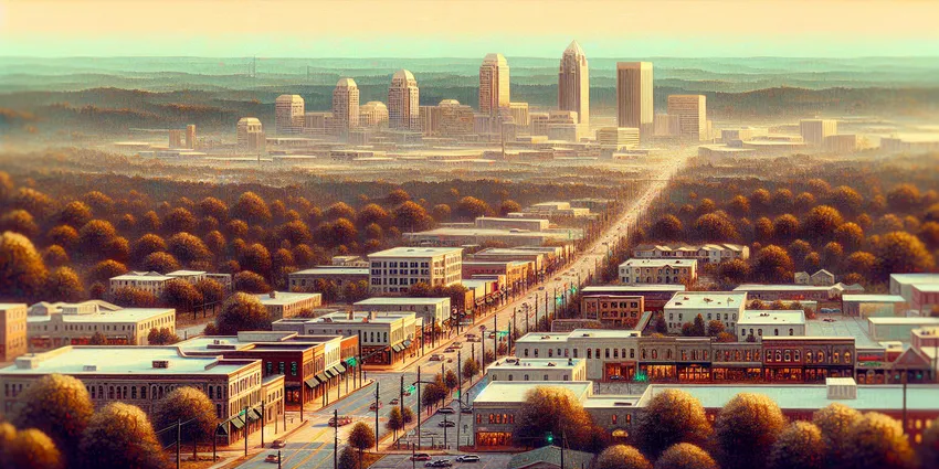 Teen working at a fast-food restaurant in Columbia, SC