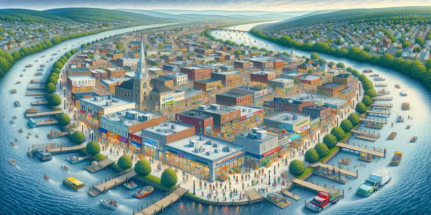 Young worker at fast food restaurant in Harrisburg