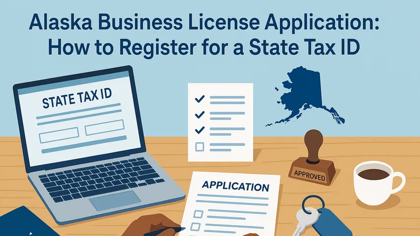 Alaska business license application cover