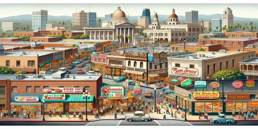 Young person working at fast food restaurant in Riverside, CA