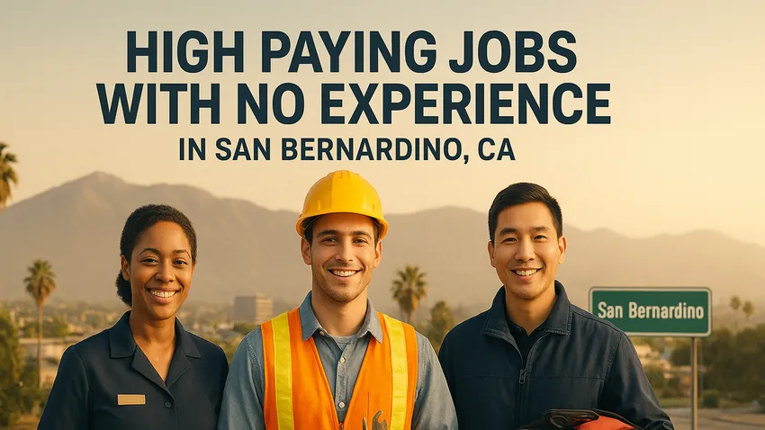 High paying hospitality jobs in San Bernardino