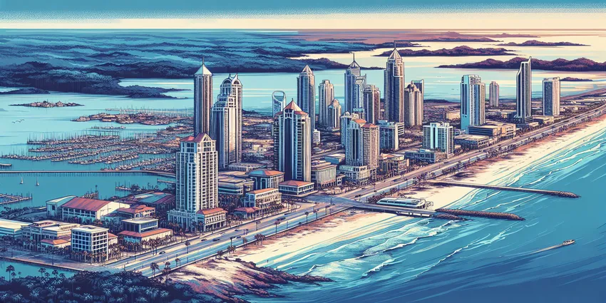 Teen working at a fast food restaurant in Panama City, FL