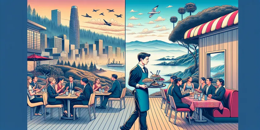Exempt vs non-exempt hospitality worker classification in California