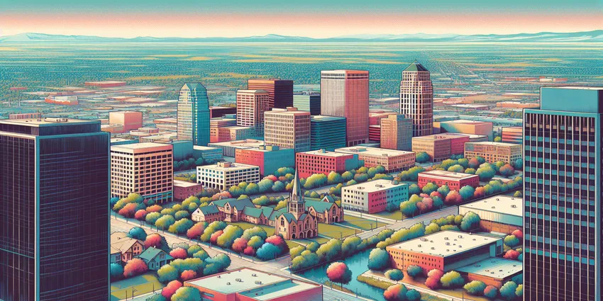 Young teen working at fast-food restaurant in Caldwell, Idaho