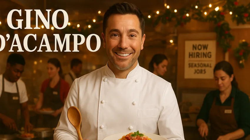 Gino D’Acampo portrait