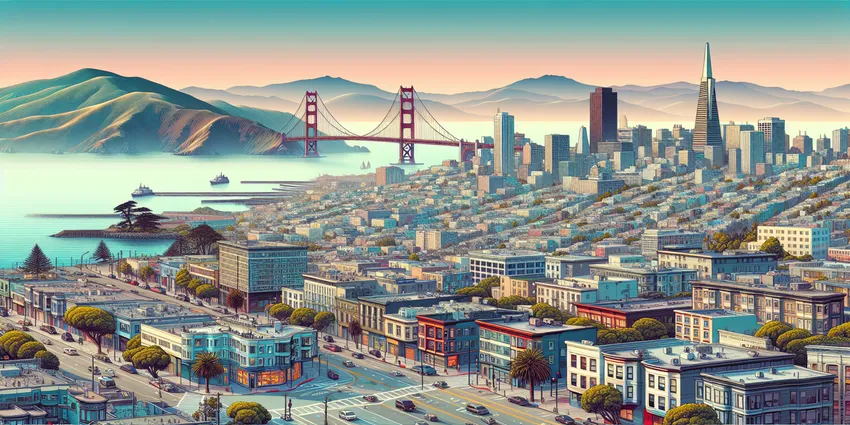 Teen working at fast food restaurant in San Francisco