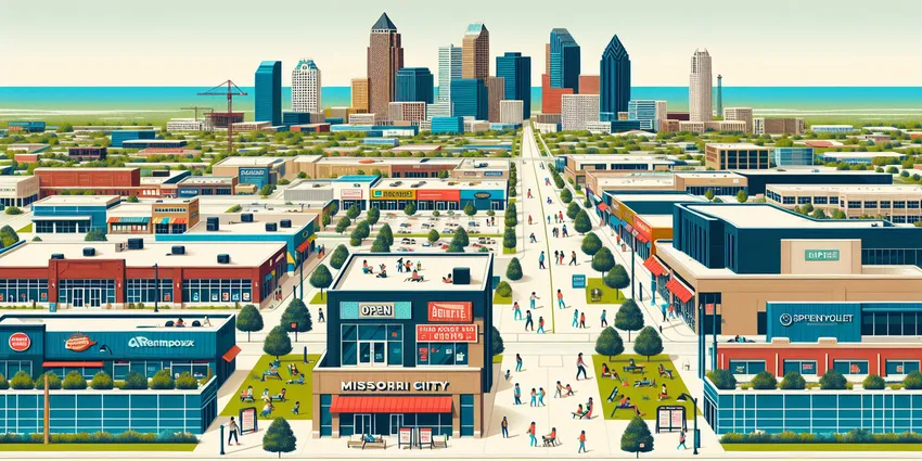 A teenager working at a fast-food restaurant in Missouri City, TX