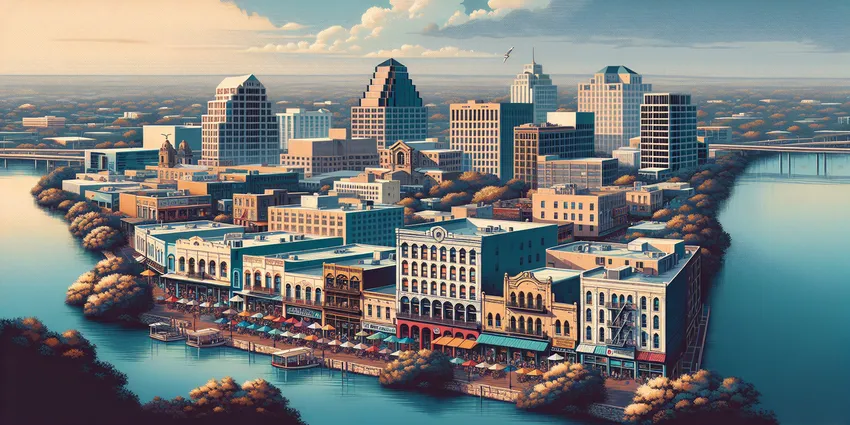 Six teenagers working fast food restaurant San Antonio