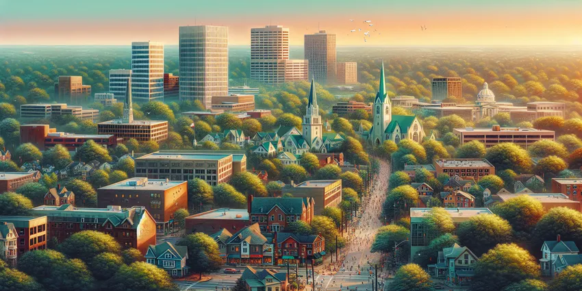 Young teen working at fast food restaurant counter in Rochester Hills