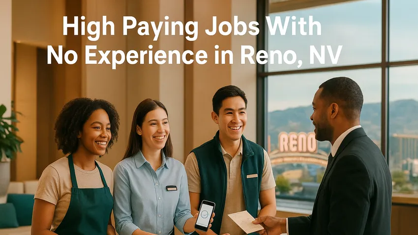 High paying hospitality jobs in Reno with no experience