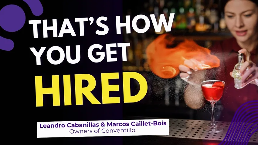 Restaurateurs Leandro Cabanillas and Marcos Caillet-Bois at Conventillo