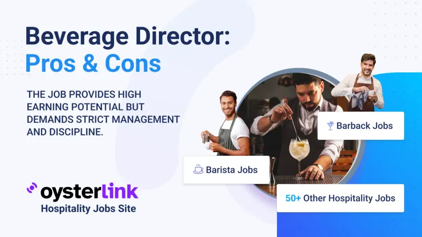 Pros and Cons of Being a Beverage Director blog photo