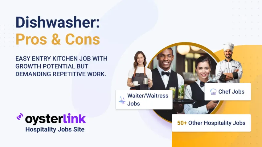 Pros and Cons of Being a Dishwasher blog photo