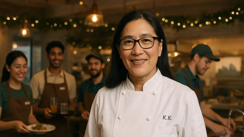 Kylie Kwong portrait close-up