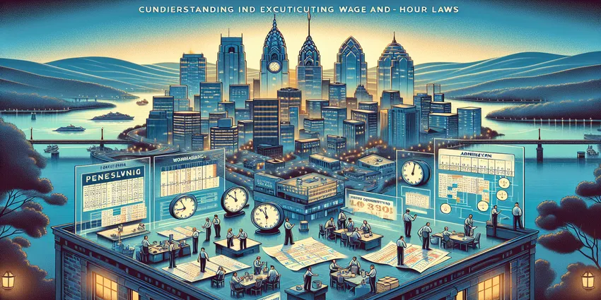 Pennsylvania restaurant managers managing split shifts and on-call pay