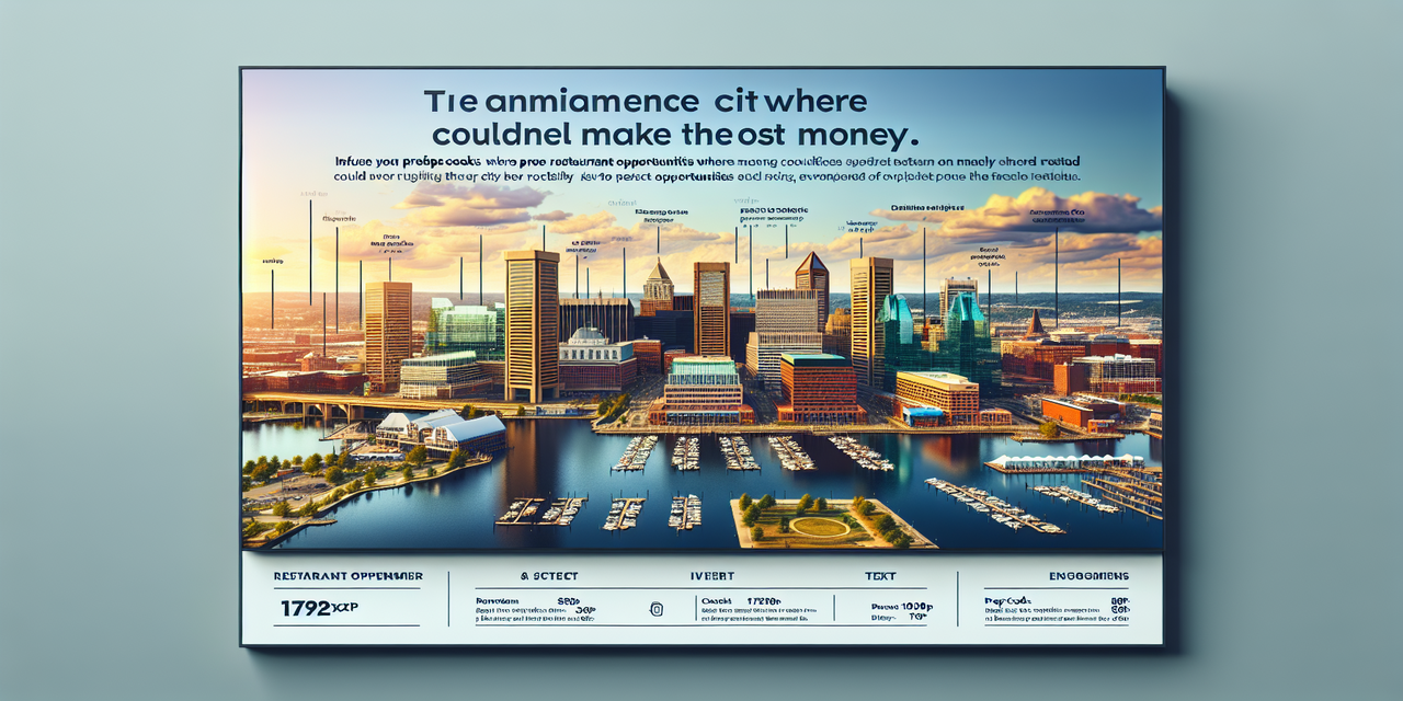 restaurants where prep cooks make most money in baltimore cover image