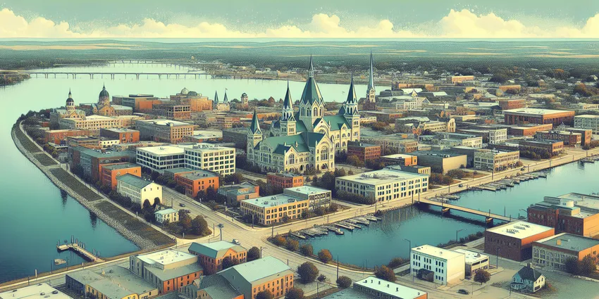 Young teen working at a fast-food restaurant counter in Oshkosh