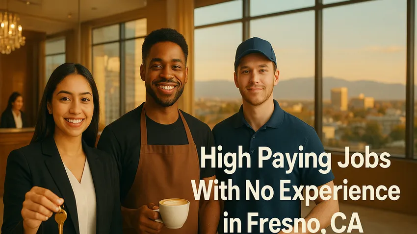 High paying jobs in Fresno with no experience