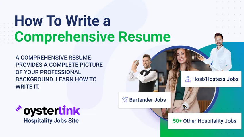 How To Write a Comprehensive Resume