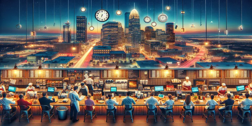 Texas split-shift and on-call pay laws poster