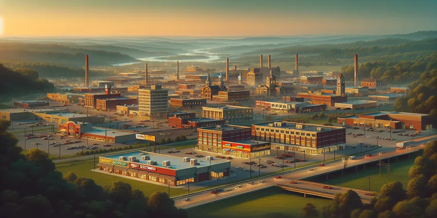 Teen working at a fast-food restaurant in Clarksville