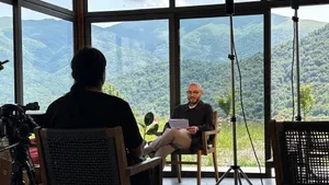 Salvatore Procopio during an interview