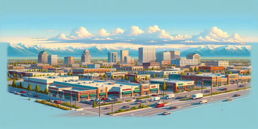 Teen working at a fast food restaurant in Layton