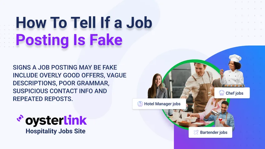 how to tell if a job posting is fake