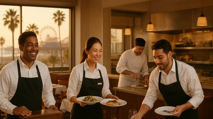 Michelin recommended dining in Santa Monica