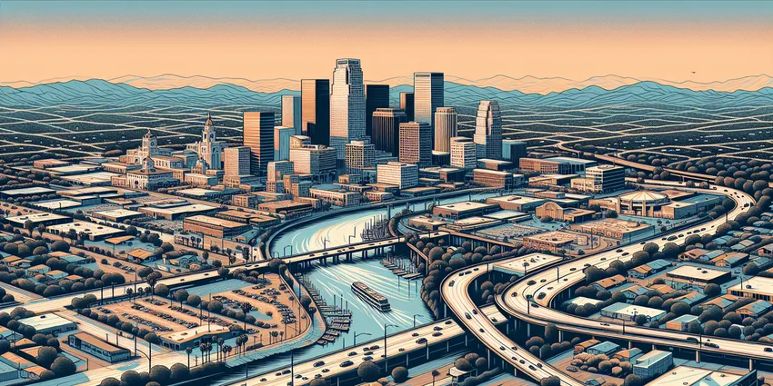 Teen working at a fast-food restaurant in Fullerton