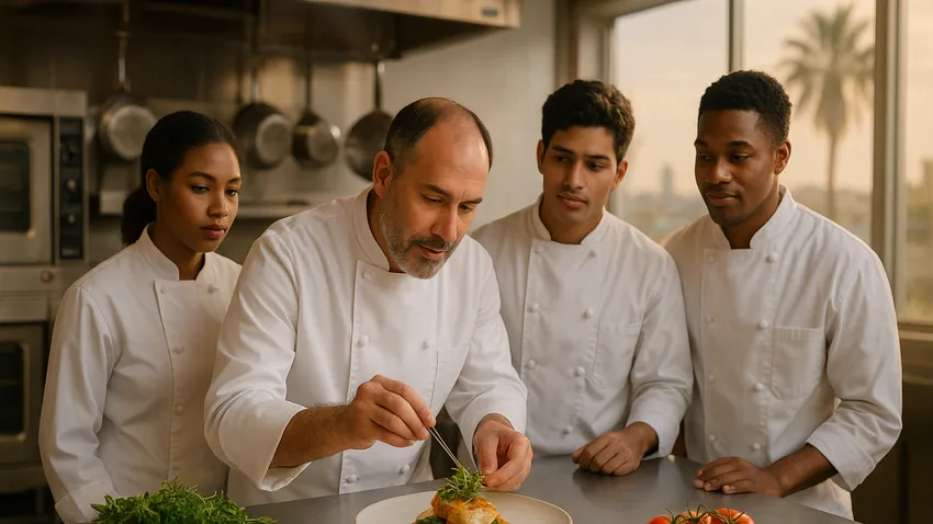 California culinary school campus