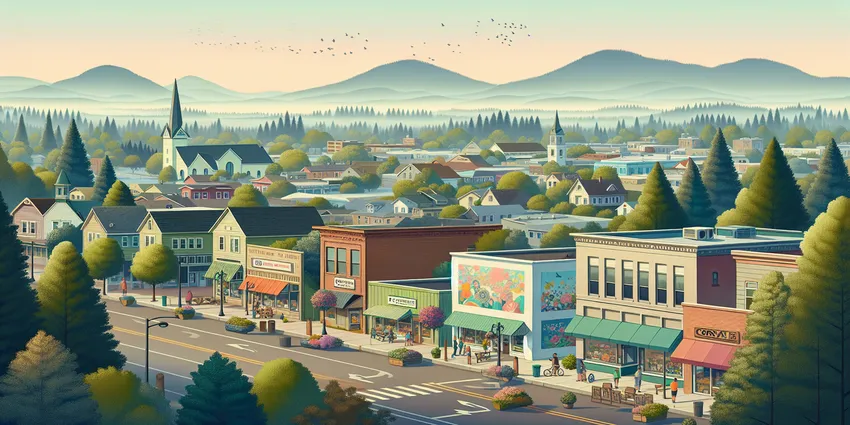 Teen working at fast food restaurant in Corvallis