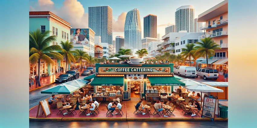 coffee catering at Miami events