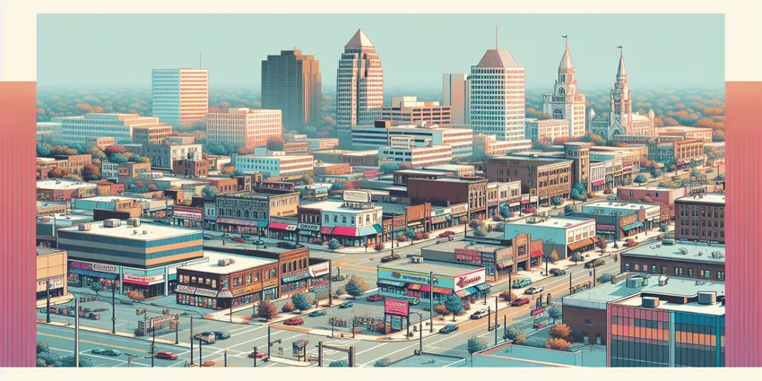 Teen working at a fast food restaurant in Akron