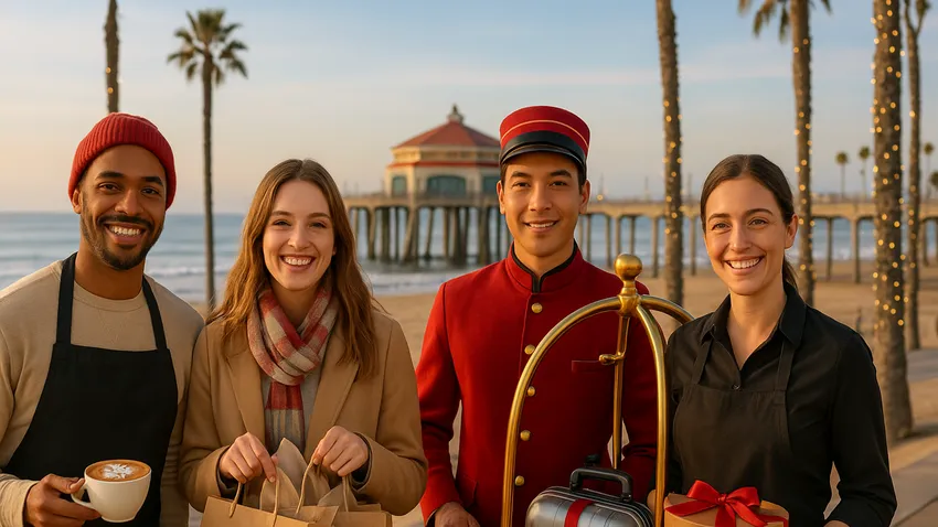 Seasonal holiday jobs in Huntington Beach California