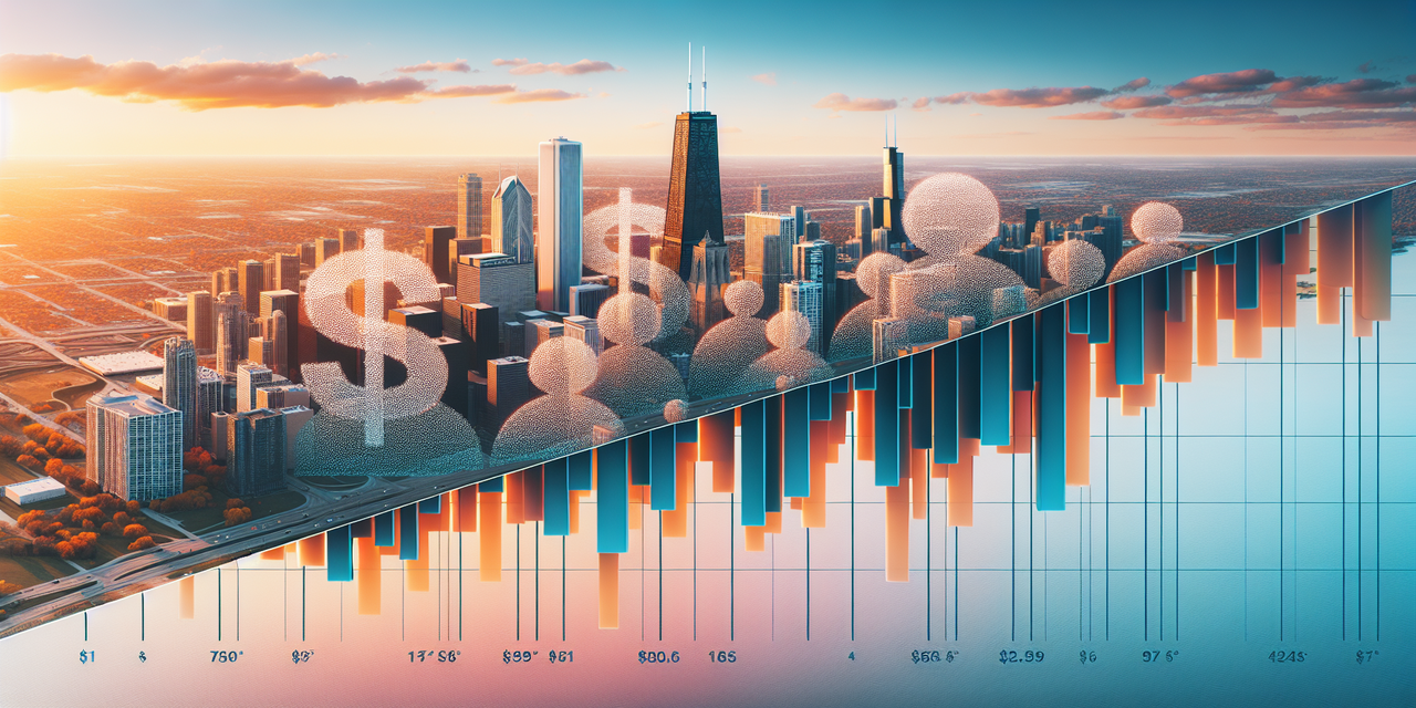 Chicago server wage comparison illustration