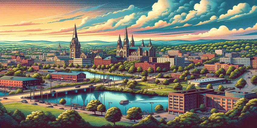 Teen working at a grocery store in Bristol, CT