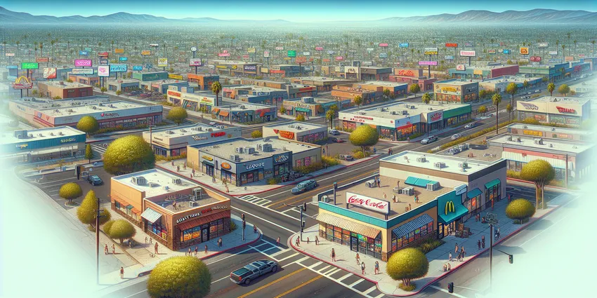 Teen working at a fast food restaurant in El Cajon