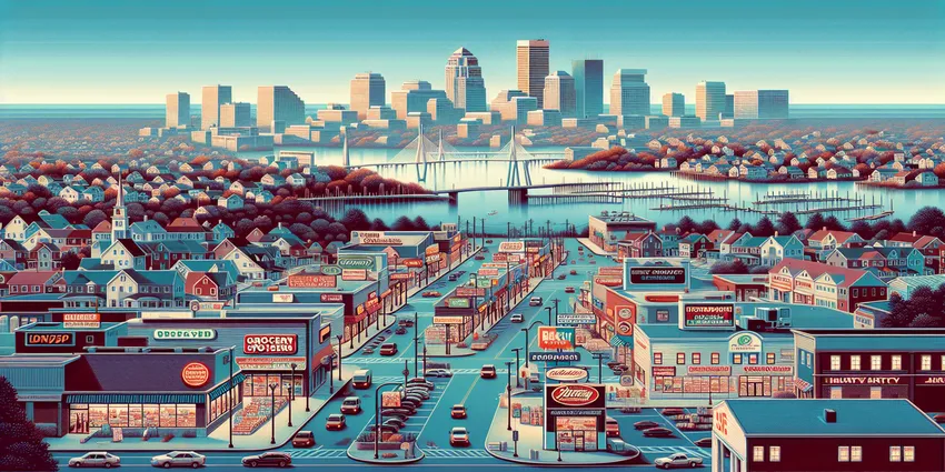 Young worker at fast food restaurant in Quincy