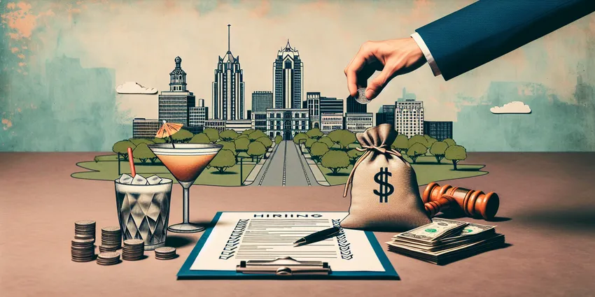 Hiring bartender San Antonio poster